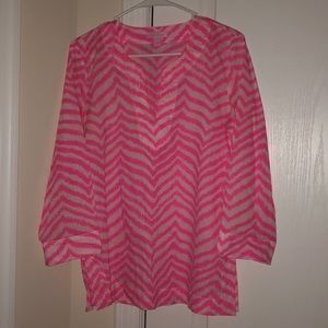 Lilly Pulitzer Amelia Island Tunic (Sz SM)